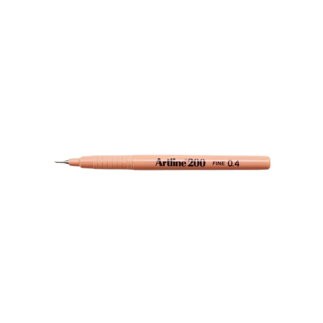 Artline 200 Fine Keçe Uçlu Yazı Kalemi 0.4mm Apricot
