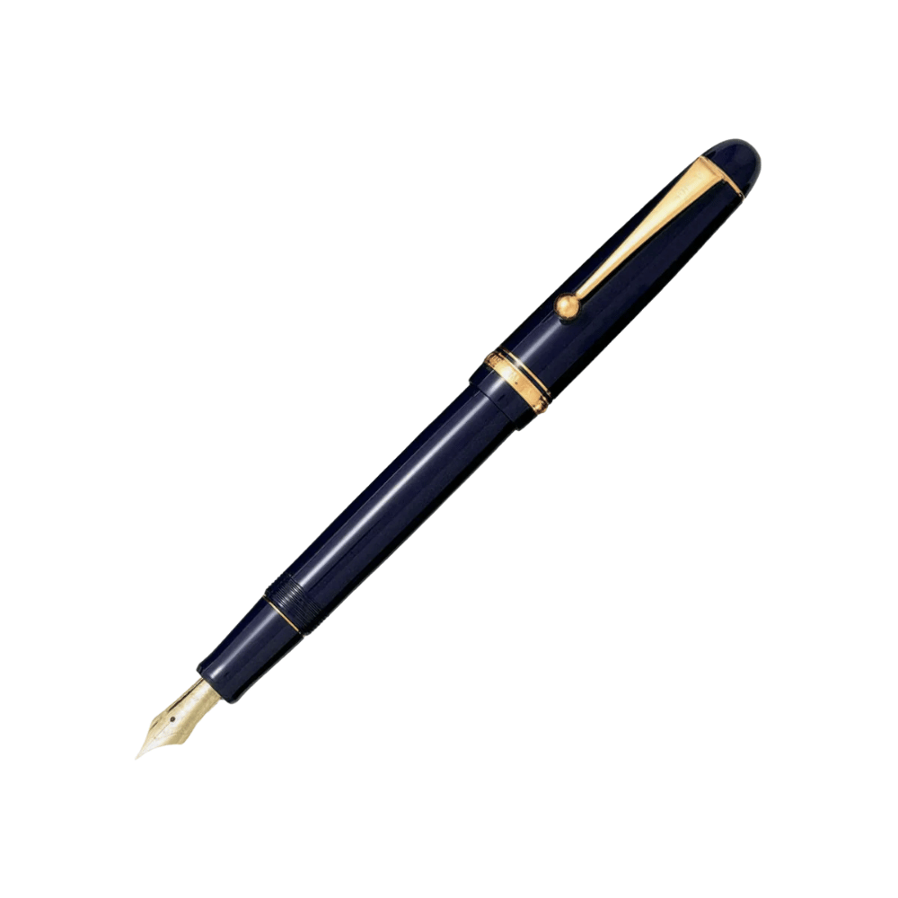 Pilot Custom 74 Dolma Kalem Dark Blue - 14K Altın Uç, M