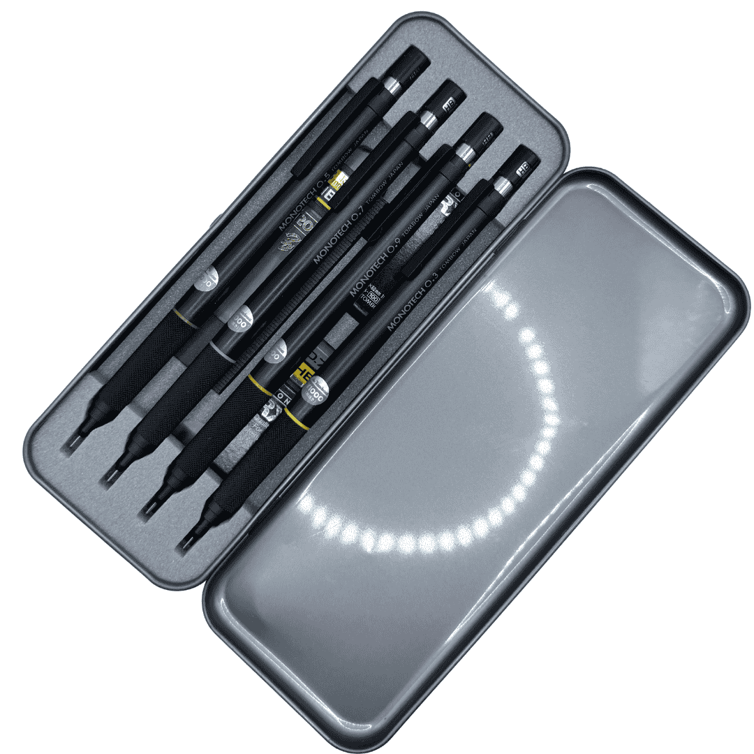 Tombow Monotech 1000 Vintage Versatil Kalem Seti