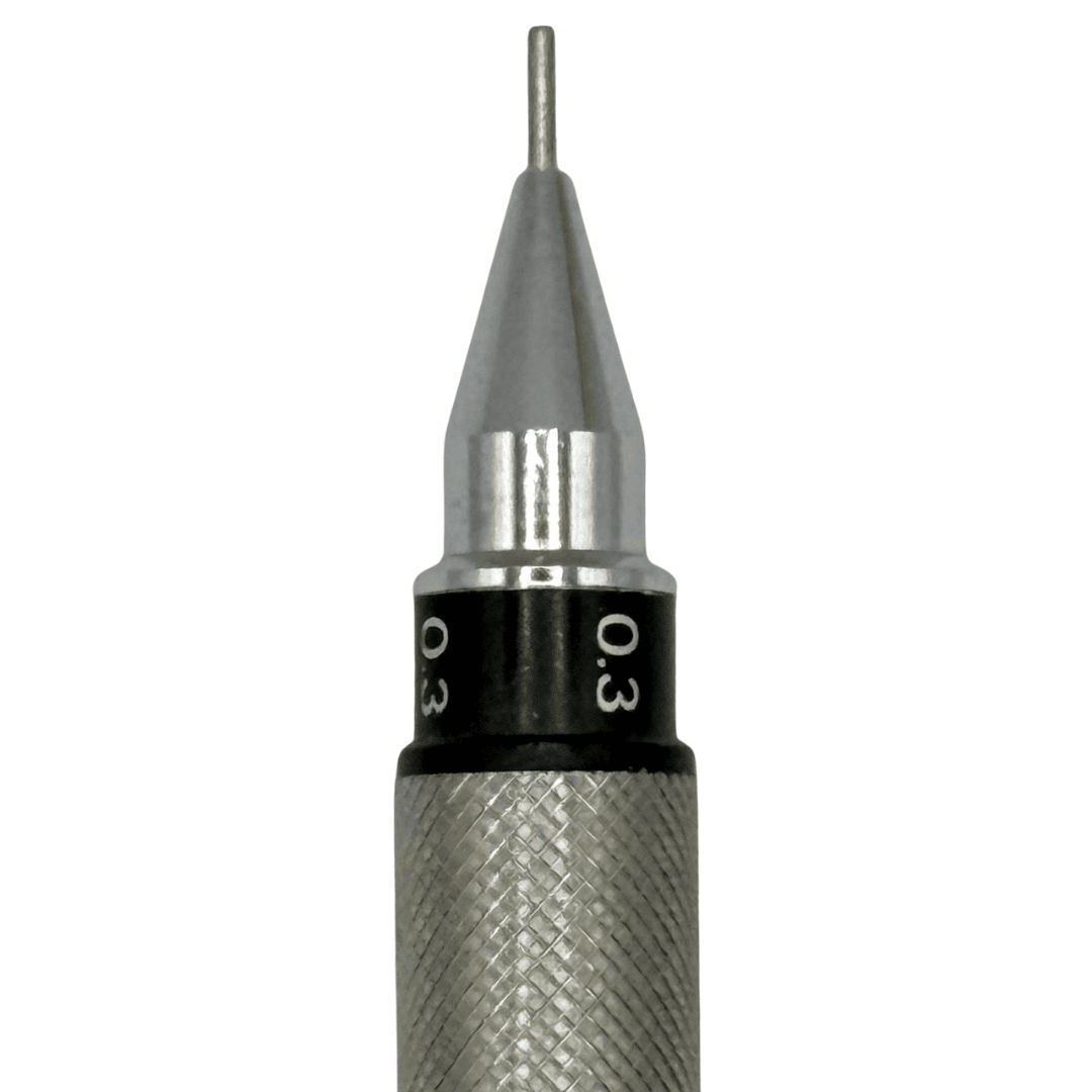 Hi Uni 2050 Vintage Versatil Kalem 0.3 mm Gümüş