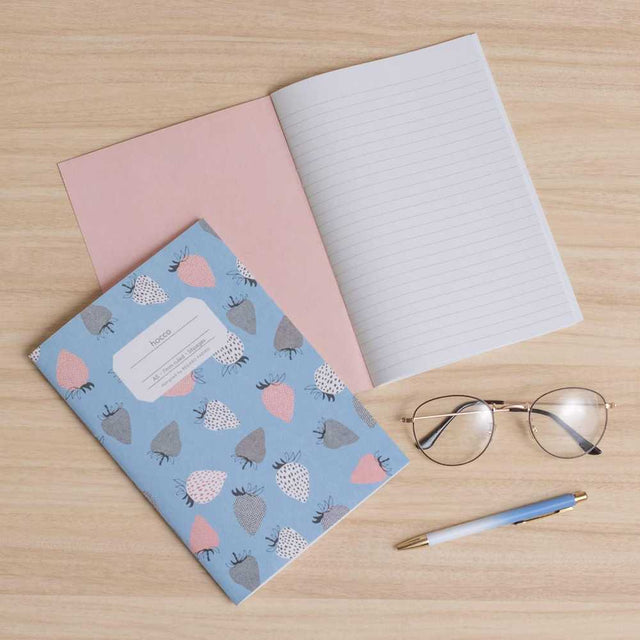 Apica Hocco A5 Defter Çilek Çizgili