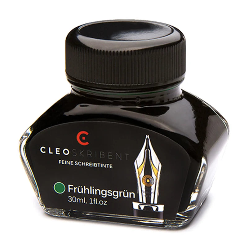Cleo Skribent şişe mürekkep 30 ml, Frühlingsgrün