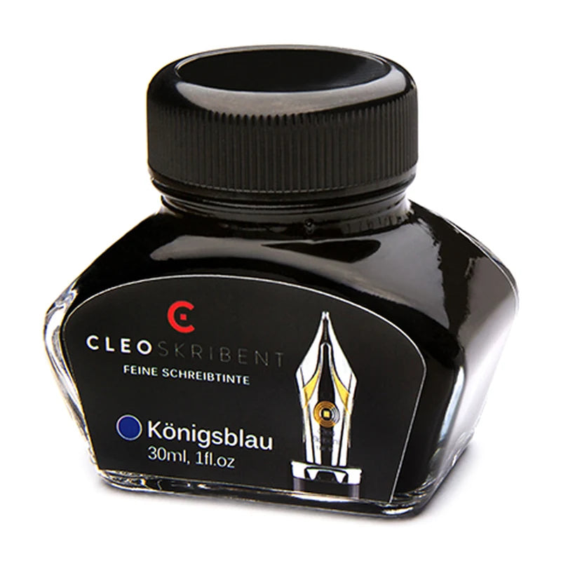 Cleo Skribent şişe mürekkep 30 ml, Königsblau