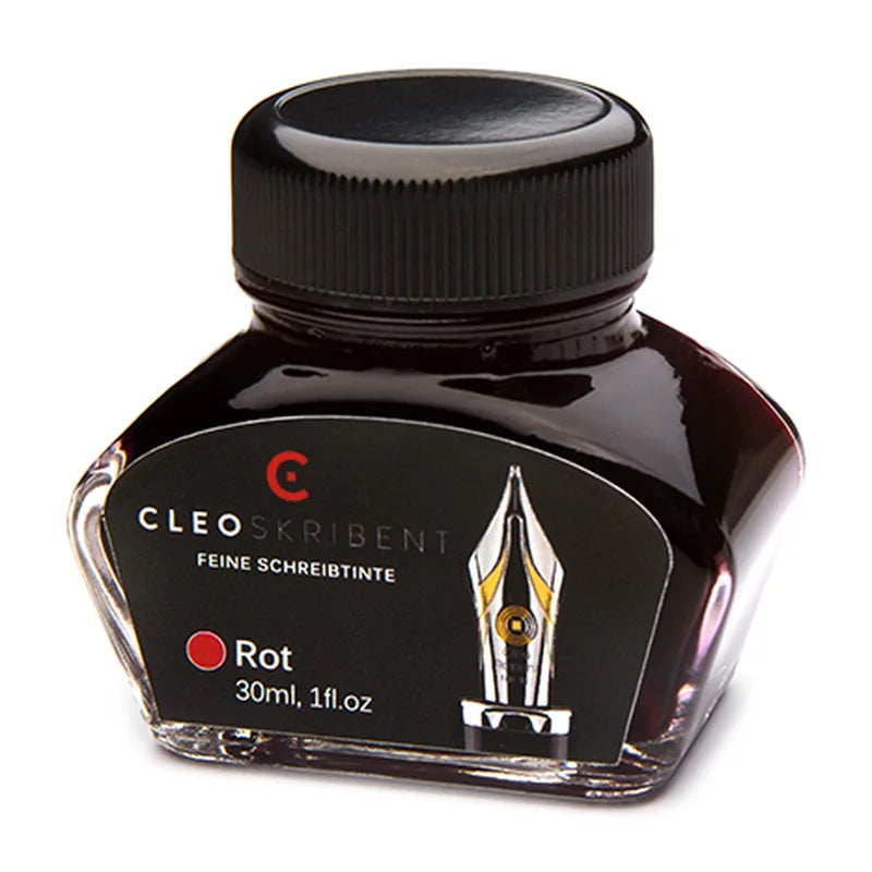 Cleo Skribent şişe mürekkep 30 ml, Rot