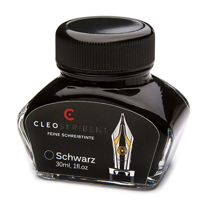 Cleo Skribent şişe mürekkep 30 ml, Schwarz