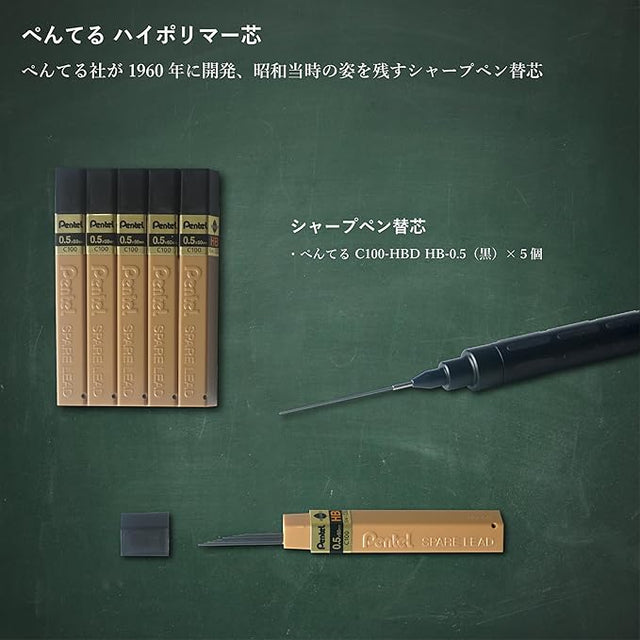 Pentel Graph 1000 Limited Retro Renk Versatil Kalem Seti