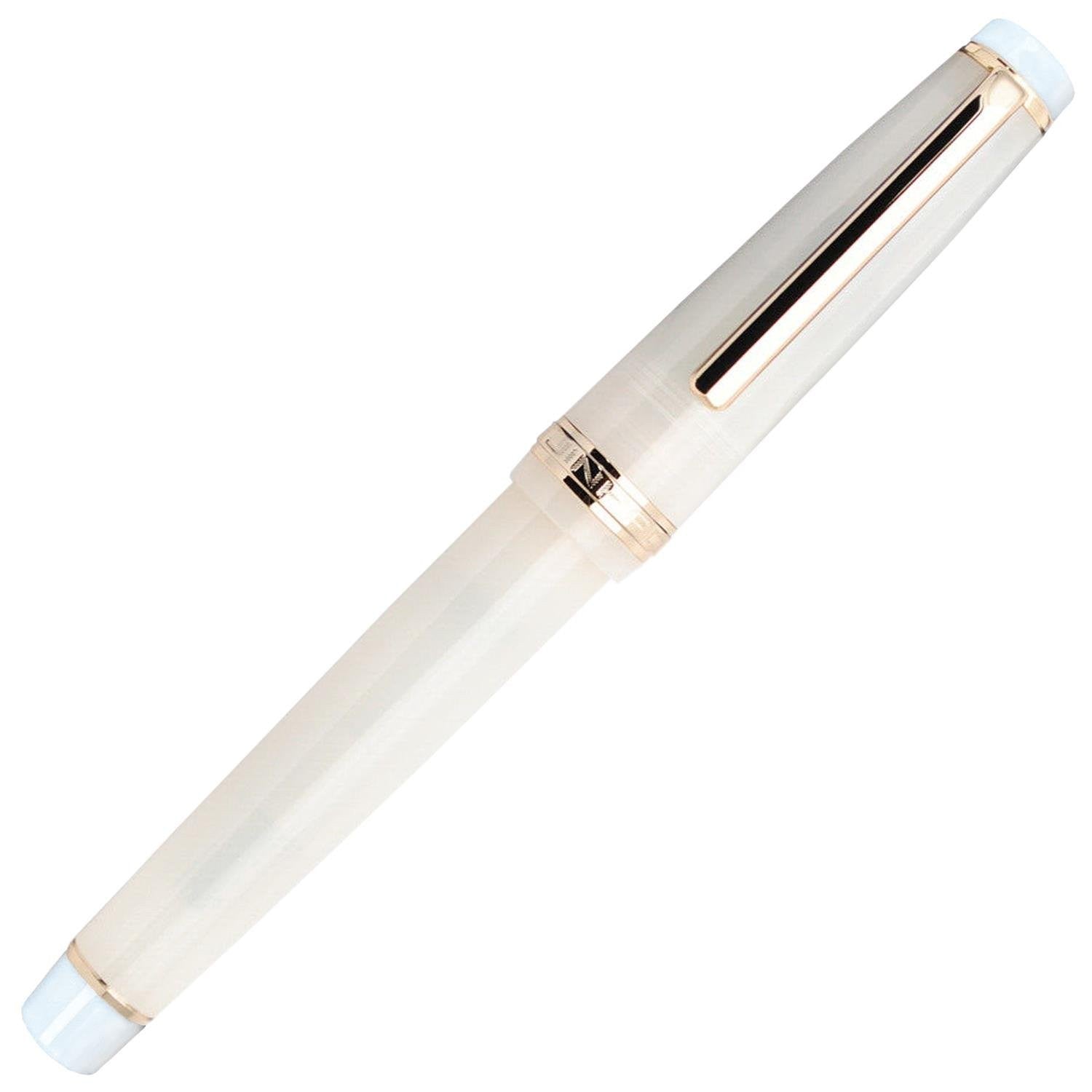 Jinhao 82 Dolma Kalem Transparent White/Ice Blue Medium