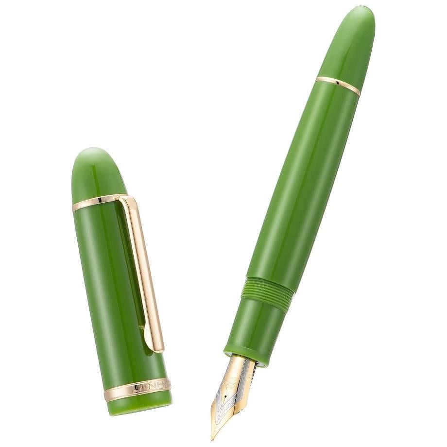 Jinhao X159 Dolma Kalem Avocado Green Gold Medium