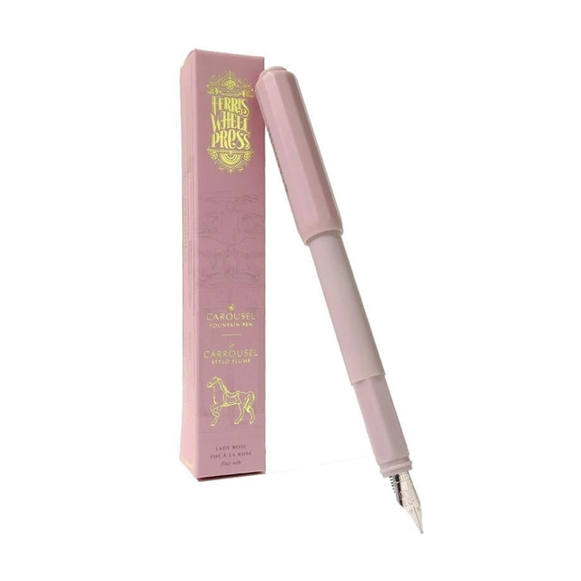 Ferris Wheel Press Carousel Dolma Kalem Lady Rose Fine