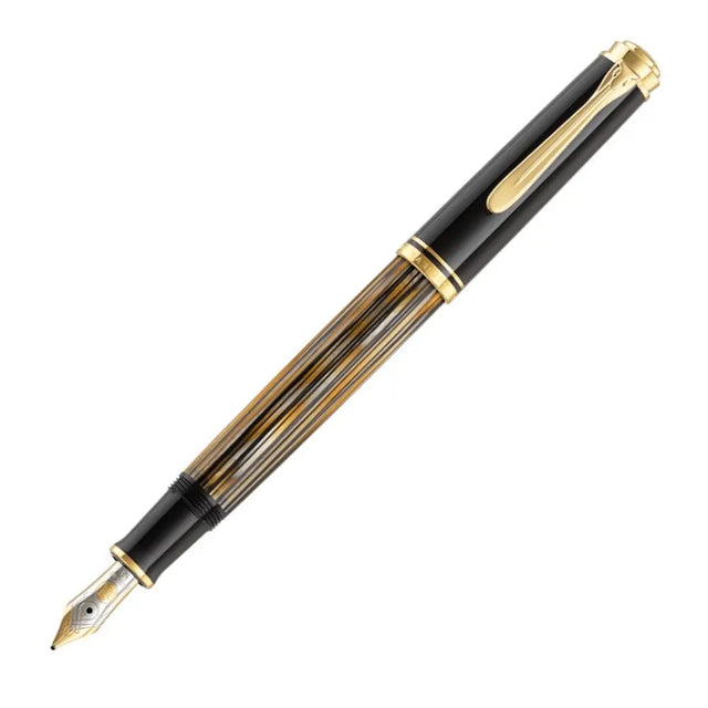 Pelikan Souveran M400 Tortoiseshell Brown Dolma Kalem Fine