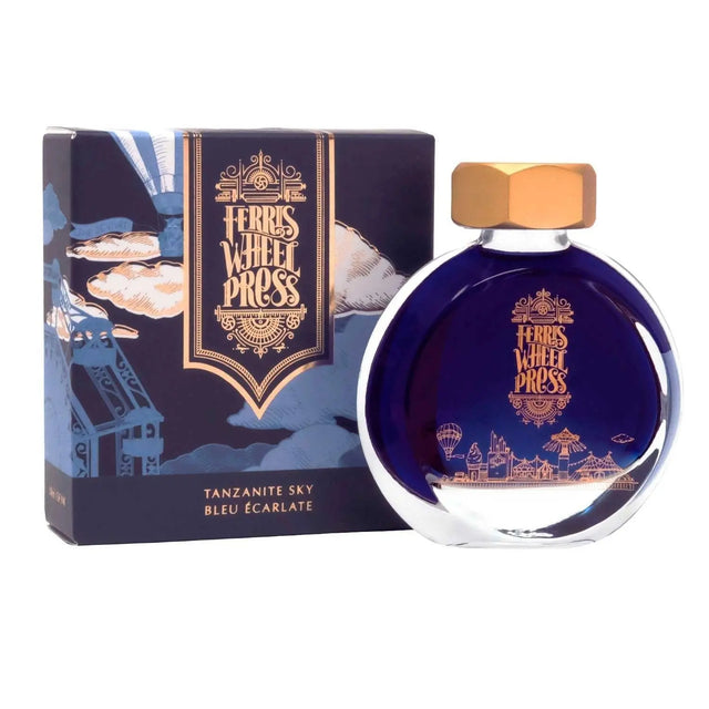 Ferris Wheel Press 38 ml Şişe Mürekkep Tanzanite Sky