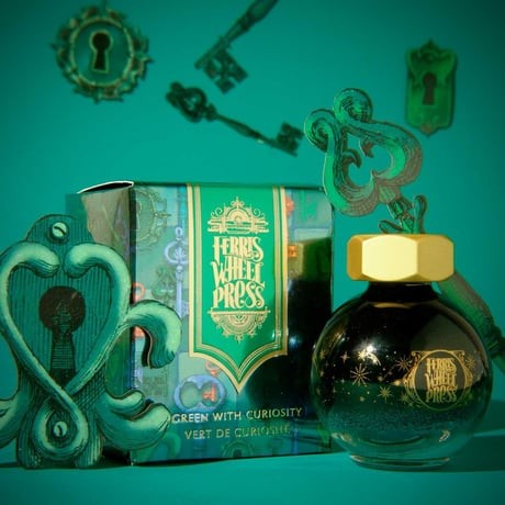 Ferris Wheel Press 20 ml Şişe Mürekkep Green With Curiosity