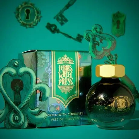 Ferris Wheel Press 20 ml Şişe Mürekkep Green With Curiosity