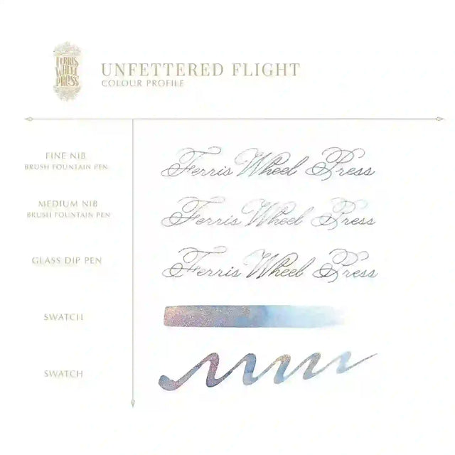 Ferris Wheel Press 20 ml Şişe Mürekkep Unfettered Flight