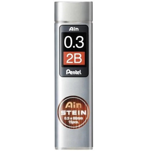 Pentel Ain Stein 0.3 mm 2B Versatil Kalem Ucu