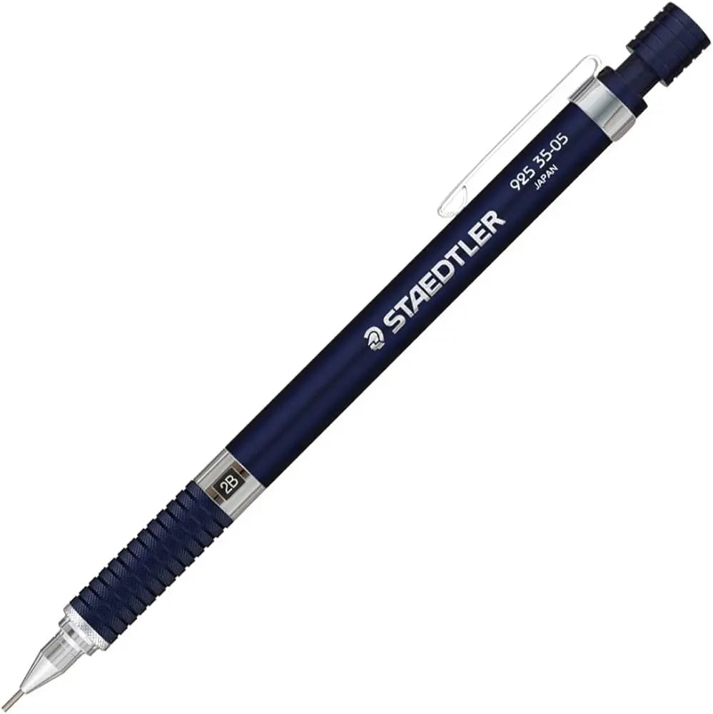 Staedtler 925 35-05 versatil kalem lacivert gövde, tel klips ve 2B göstergesi, tam boy