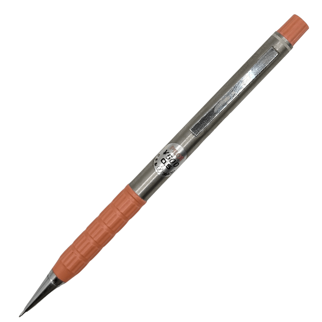Pilot Trusty vintage versatil kalem mercan kavrama ve gümüş gövde, 0.5 mm