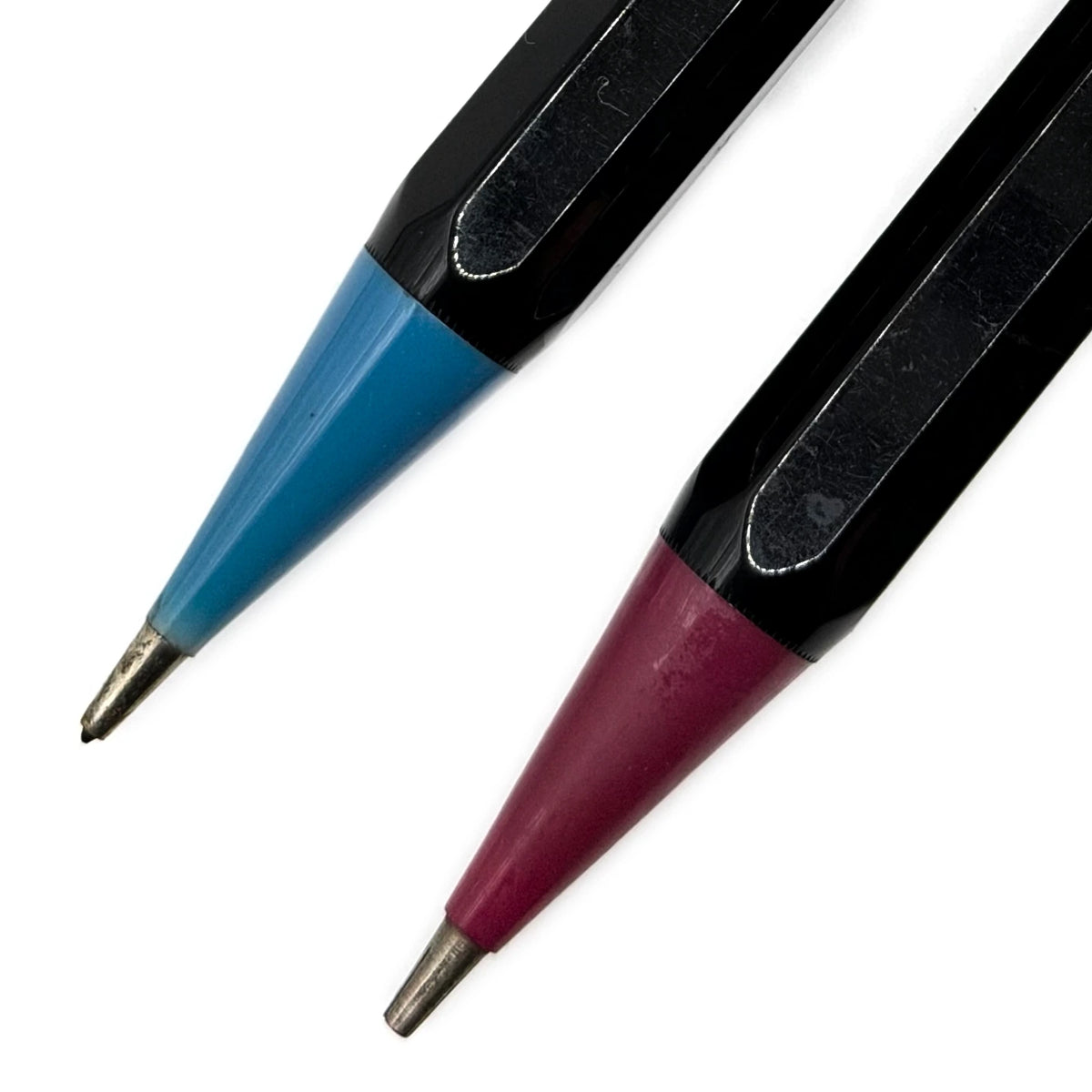 Kaweco vintage versatil kalem uç konileri yakın plan