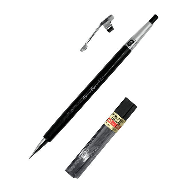 Pentel PG5 For Film Silver Ring Vintage Versatil Kalem 0.5 mm
