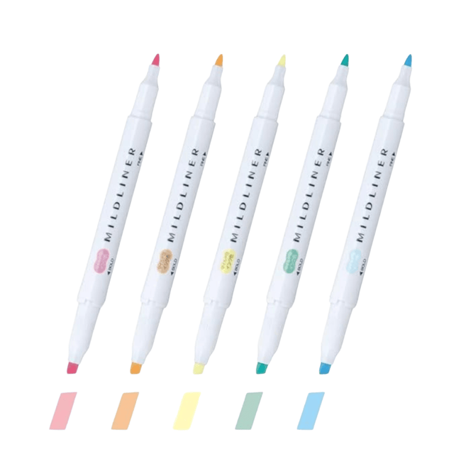 Zebra Mildliner Highlighter Kalem