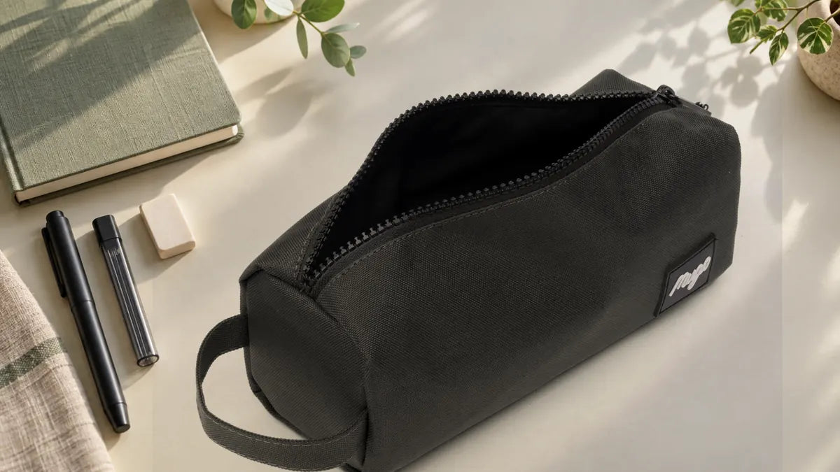 MUGO Classic açık kalem kutusu, günlük çalışma masasında
