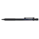 Luddite TechDraw 2 limitli üretim versatil kalem, siyah tırtıklı kavrama ve HB göstergeli başlık, 0.5 mm