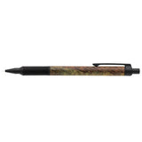 Luddite EVERDRAW versatil kalem, ahşap gövde ve siyah metal aksam, yatay tam boy, 0.5 mm