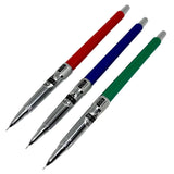 Uni Mitsubishi Color Sharp versatil kalem seti kırmızı, mavi ve yeşil üç kalem, 0.5 mm
