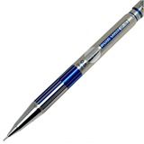 Ohto Piston Sharp SP-10 gövde baskısı ve mavi çizgi deseni, uç bölgesiyle birlikte yakın çekim