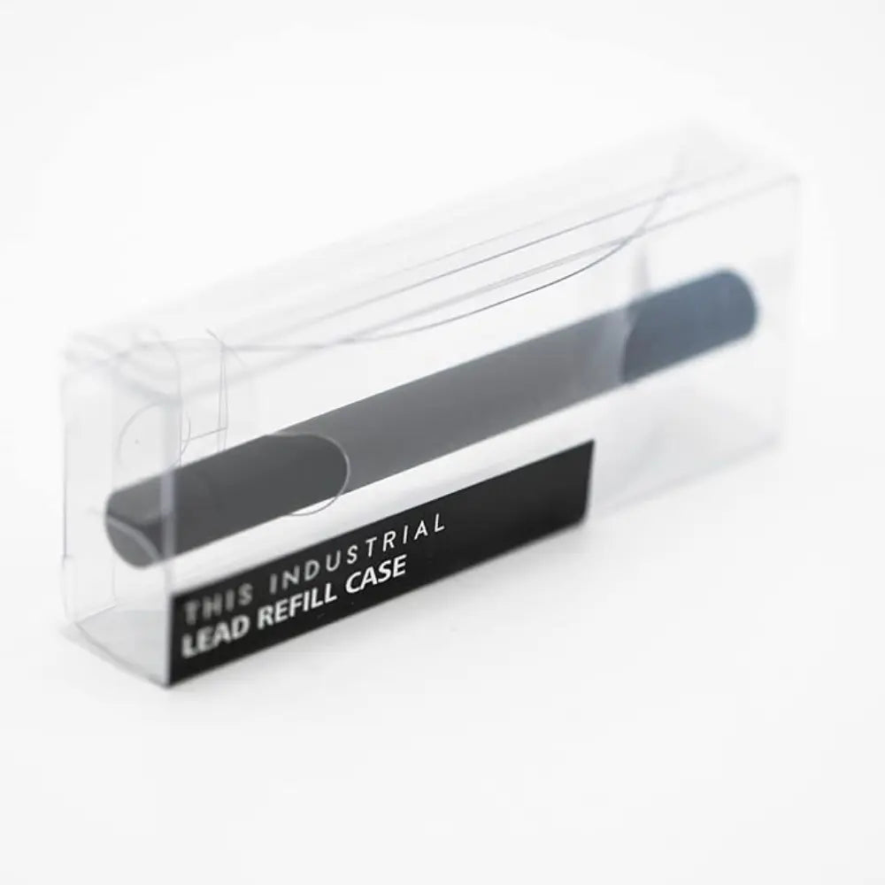 Luddite THIS INDUSTRIAL LEAD REFILL CASE yazılı şeffaf ambalajıyla kutulu ürün