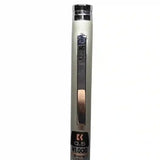 Kokuyo Body Knock PS-1 gövdesindeki krom klips ile 0.5 ve 1.000 yen etiketi yakın çekim