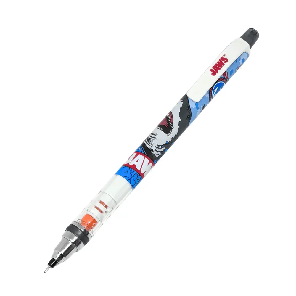 Uni Kuru Toga Jaws limitli üretim versatil kalem, köpekbalığı desenli gövde, 0.5 mm