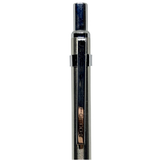 Tombow SH-1500 LP kalemin arka ucu ve gövdeye gömülü Tombow yazılı metal klipsi dik konumda