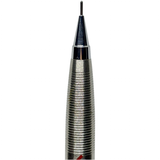 Tombow SH-1500 LP kalemin konik uç borusu ve yivli kavrama dokusu çok yakın makro çekimde