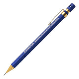 Staedtler Hexagonal Versiyon 2 Limited versatil kalem, mavi altıgen gövde ve altın rengi uç ile klips, 0.5 mm
