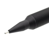 Luddite EVERDRAW siyah yivli kavrama ve boru uç makro çekim, 0.5 mm metal boru