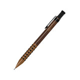 Pentel Smash Limited Seasar Brown versatil kalem, kahve gövde ve bakır kavrama, açılı tam boy, 0.5 mm