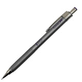 Tombow Non Stop versatil kalem 0.6 mm, gri gövde ve tırtıklı kavrama, tam boy görünüm