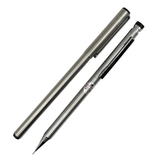 Platinum Sure Point vintage set, paslanmaz çelik gövdeli tükenmez ve versatil kalem yan yana, 0.5 mm