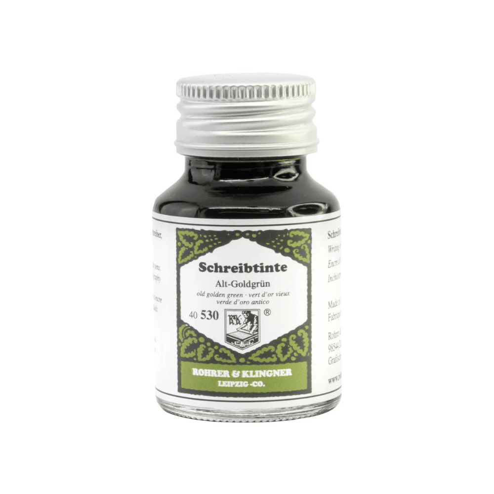 Rohrer & Klingner Alt-Goldgrün Şişe Mürekkep 50 ml