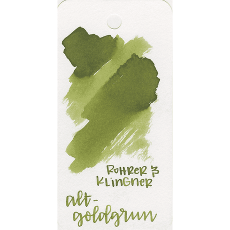 Rohrer & Klingner Alt-Goldgrün Şişe Mürekkep 50 ml
