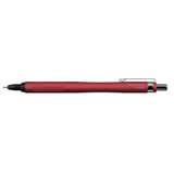 Sakura Intaglio versatil kalem bordo gövde, klips ve krom halka detayıyla tam boy, 0.5 mm