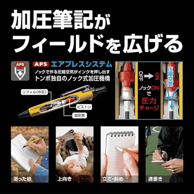 Tombow Airpress Tükenmez Kalem - 0.7 mm