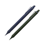 Tombow Mono Graph Fine versatil kalem, lacivert ve koyu yeşil gövde yan yana, 0.5 mm