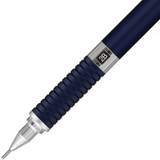 Staedtler 925 35-05 kalemin tırtıklı lacivert kavrama bölümü, 2B penceresi ve metal uç