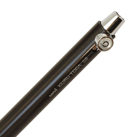 Uni Kuru Toga Rubber Grip Versatil Kalem 0.5 mm Siyah