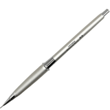 Uchida Drawing Sharp vintage versatil kalem mat gümüş gövde, tam boy görünüm, 0.5 mm