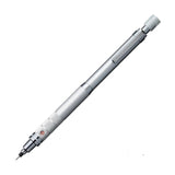 Uni Kuru Toga Roulette versatil kalem gümüş metal gövde ve tırtıklı kavrama, tam boy, 0.5 mm
