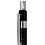 Uni M5-59 W-KNOCK krom tıklama başlığı, klips ve gövdedeki Japan yazısı makro