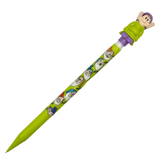 Pentel The Seven Dwarfs vintage versatil kalem, yeşil gövdede yedi cüce baskısı